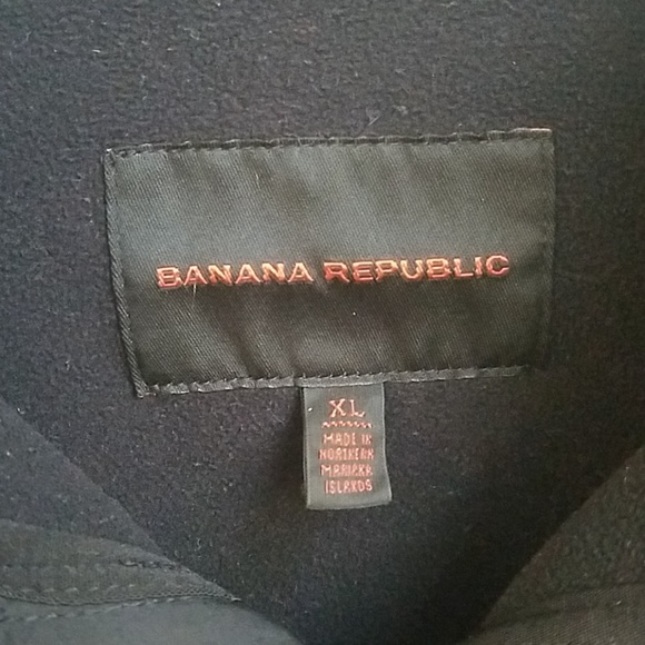 Banana Republic Mens Jacket Black XL - Picture 2 of 5